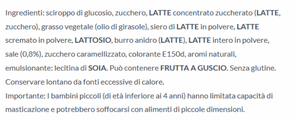 Cilindro Caramelle Rossana Caramello Salato 2kg - immagine 3