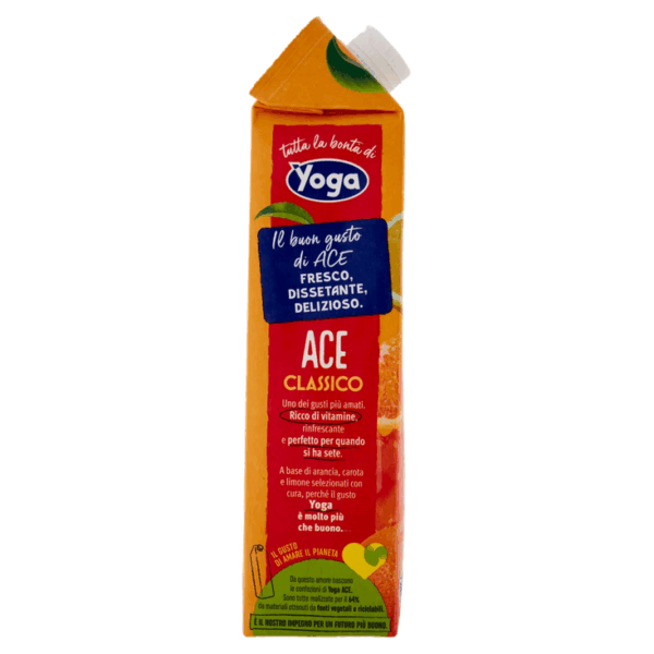 Yoga Ace Classico Arancia Bionda, Carota e Limone 1L - immagine 4