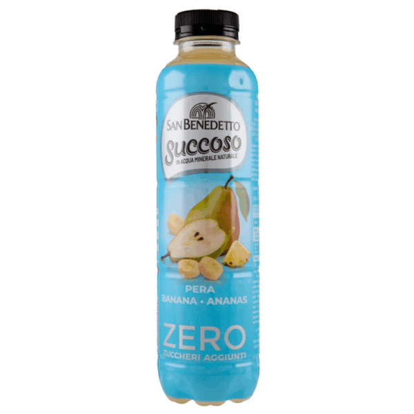 San Benedetto Succoso Zero PERA, BANANA e ANANAS 400ml - immagine 2