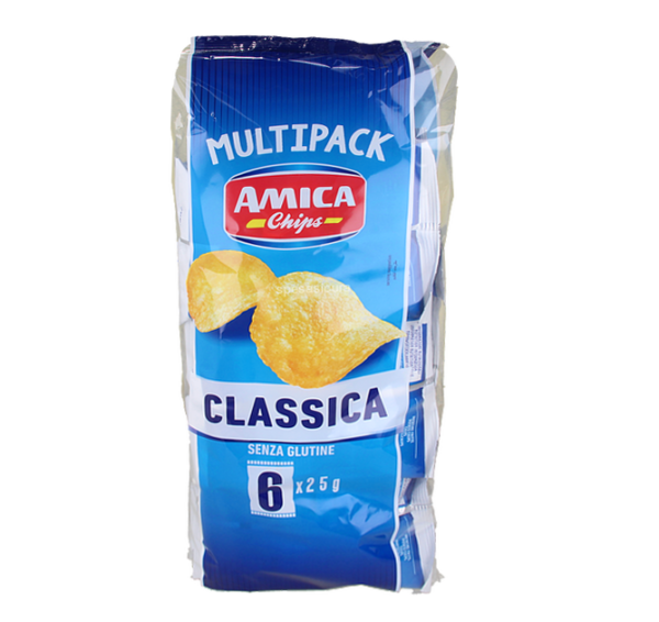 Amica Chips Patatine Classiche Formato Multipack 150g - immagine 3