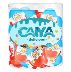 Cilindro con 18 Kinder Joy 600g