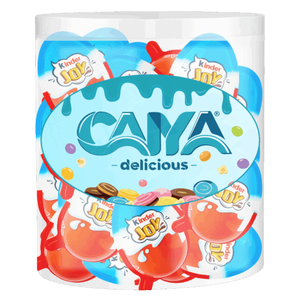Cilindro con 18 Kinder Joy 600g