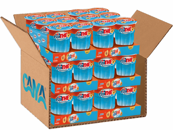 Estathe Thè Pesca Deteinato in Brick 6x200ml - immagine 2