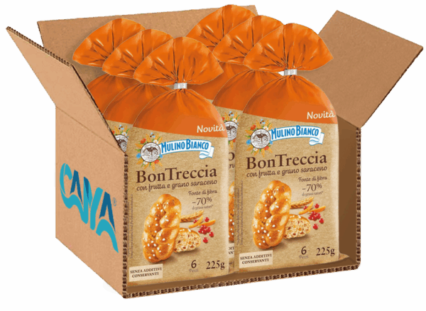 Mulino Bianco Bontreccia Pane Integrale con Frutta e Grano Saraceno 225g - immagine 7
