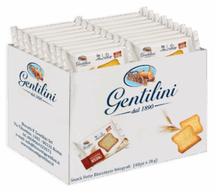 Gentilini Fette Biscottate Integrali Box 40x24g