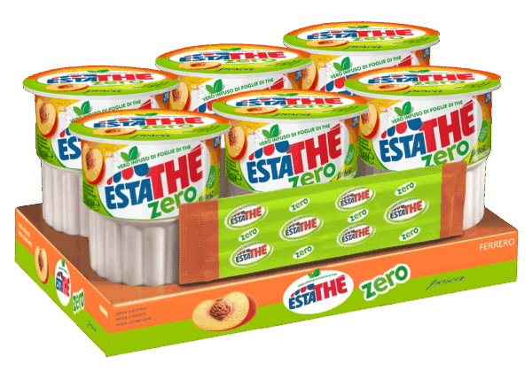 Estathe Thè Pesca Zero in Brick 6x200ml