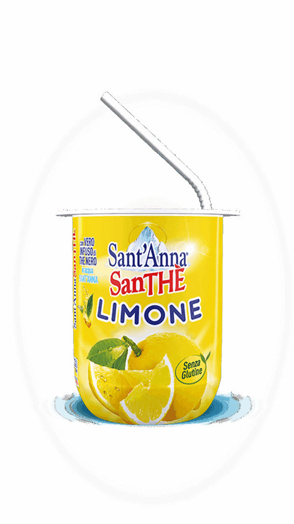 Sant'Anna SanThè Limone con Vero Infuso di Thè in Acqua Sant'Anna 4x200ml - immagine 2