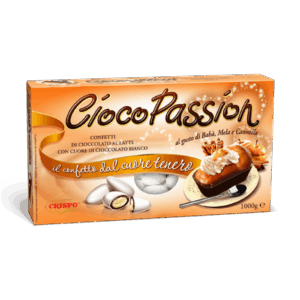 Crispo Cioco Passion Confetti Gusto Babà, Mela e Cannella con Cioccolato al Latte e Bianco 1kg