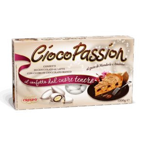 Crispo Cioco Passion Confetti Gusto Mandorle e Amarena con Cioccolato al Latte e Bianco 1kg