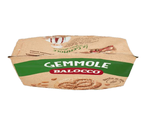 BaIocco Biscotti Gemmole Frollini con Farro, Frumento, e Grano Saraceno Ricche di Fibre 700g