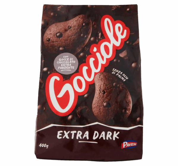 Gocciole Extra Dark Biscotti con Gocce di Cioccolato Extra Fondente 400g - immagine 4