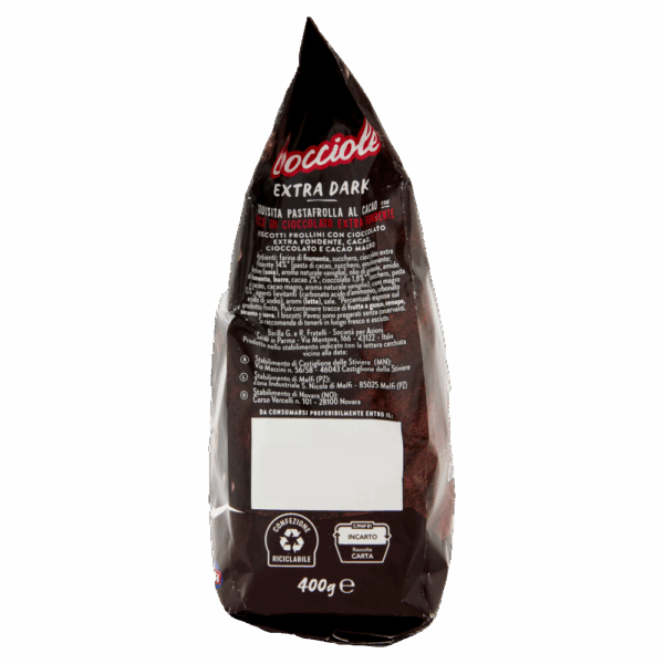 Gocciole Extra Dark Biscotti con Gocce di Cioccolato Extra Fondente 400g - immagine 6