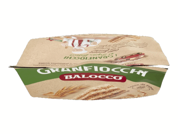BaIocco Biscotti Granfiocchi Frollini con Fiocchi di Avena, Frumento, Farro e Mais Fonte di Fibre 700g