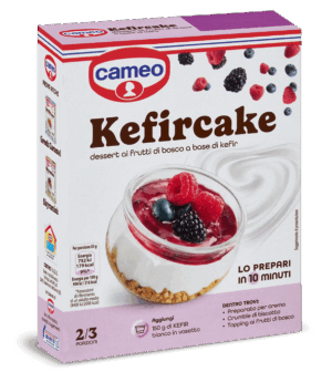 Cameo Kefircake Preparato per Dessert ai Frutti di Bosco a Base di Kefir 100g
