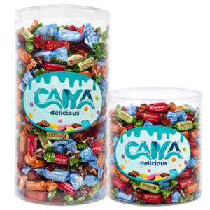 Cilindro Caramelle Rossana Gusti Assortiti 2kg