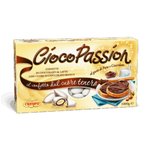 Crispo Cioco Passion Confetti Gusto Pane e Cioccolato con Cioccolato al Latte e Bianco 1kg