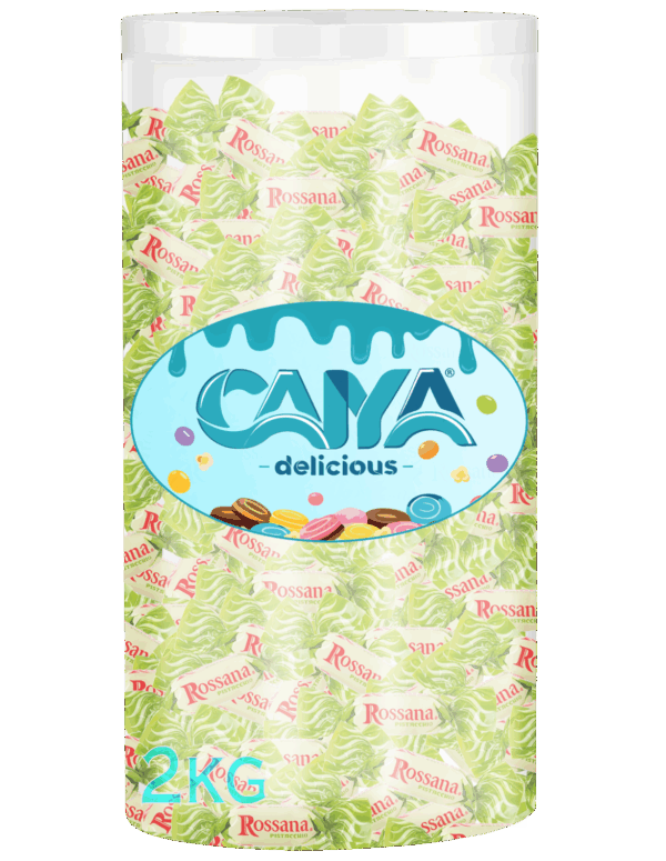 Cilindro Caramelle Rossana Pistacchio 2kg