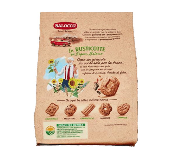 Balocco Biscotti Rusticotte Frollini Integrali ai 5 Cereali 700g - immagine 6