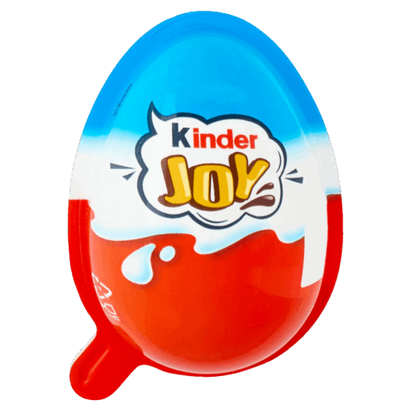 Cilindro con 18 Kinder Joy 600g