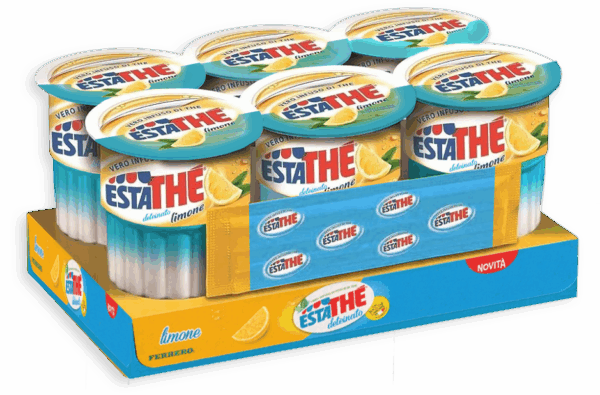 Estathe Thè Limone Deteinato in Brick 6x200ml