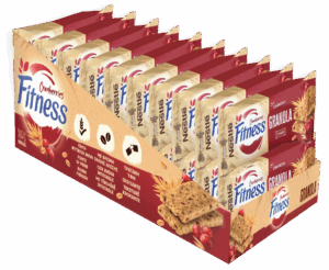 Nestle Fitness Cranberries Granola Crunchy Box 20x38g