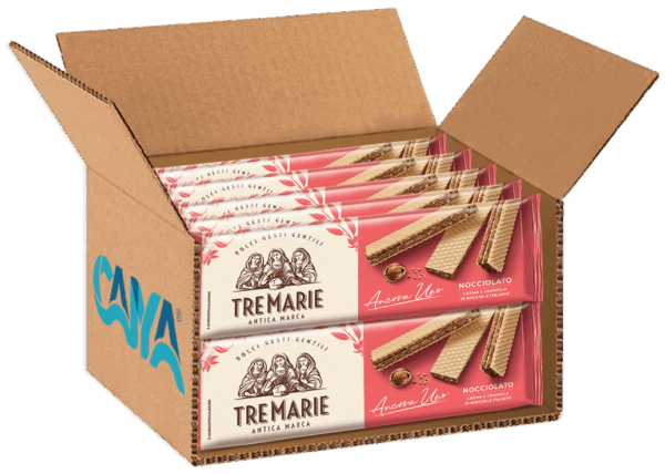Tre Marie Ancora Uno Wafer Crema Nocciola 140g box
