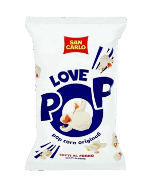 San Carlo Love POP Pop Corn 50g