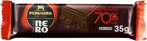Perugina Nero Barrette Cioccolato Fondente 70%