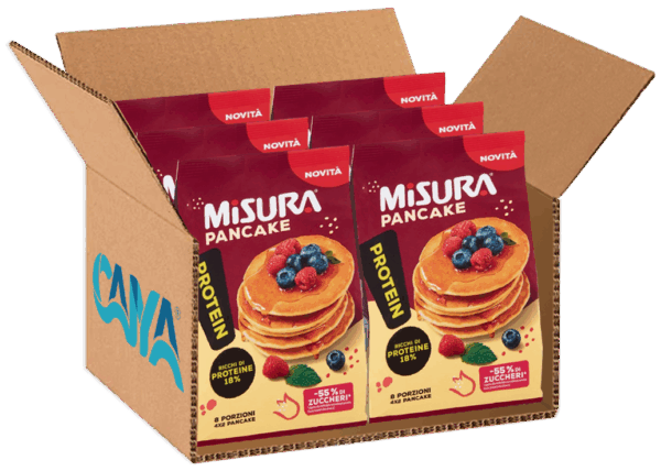 Misura Protein Pancake Ricchi di Proteine e Meno Zuccheri 200g box