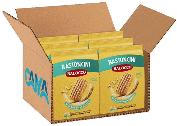 Balocco Biscotti Bastoncini Frollini Classici Con Nota di Limone Senza Latte e Uova Aggiunti 700g box