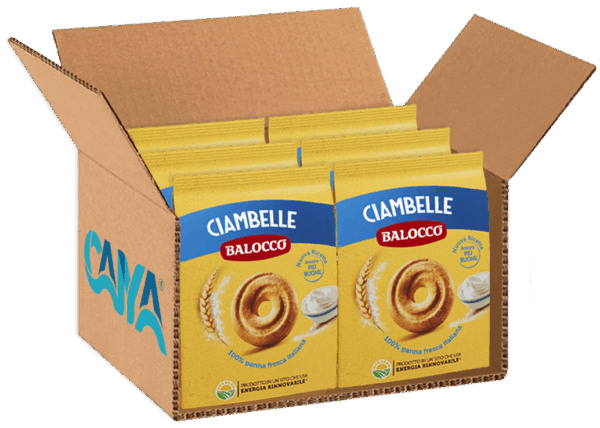 Balocco Biscotti Ciambelle Frollini Classici con Panna Fresca 700g box
