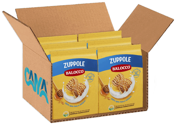 Balocco Biscotti Zuppole Frollini Classici con Latte Fresco 700g box