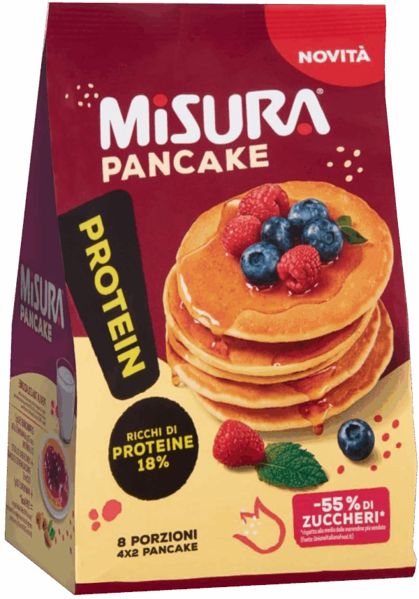 Misura Protein Pancake Ricchi di Proteine e Meno Zuccheri 200g