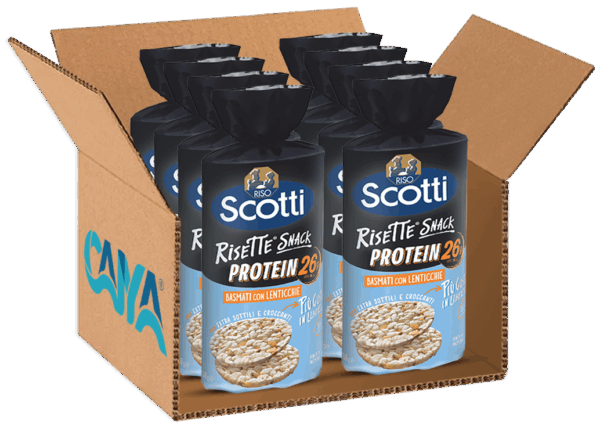 Scotti Risette Protein Riso Basmati e Lenticchie Rosse 160g - immagine 5