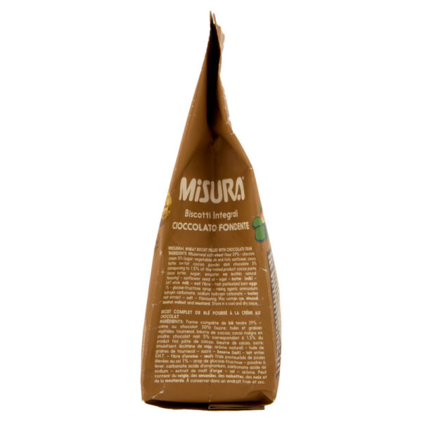 Misura Fibrextra Biscotti Integrali con Cioccolato Fondente 260g - immagine 6
