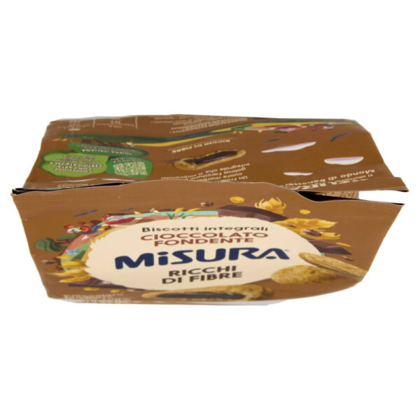 Misura Fibrextra Biscotti Integrali con Cioccolato Fondente 260g - immagine 7