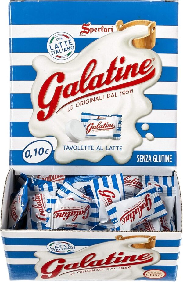 Galatine Tavolette al Latte in Polvere Box 200x3g