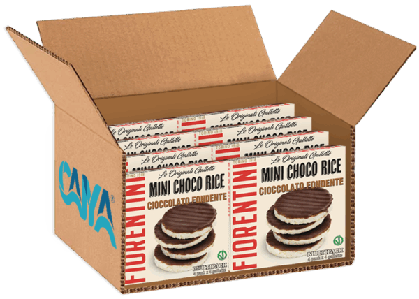 Fiorentini Mini Choco Rice Cioccolato Fondente 4x16g box