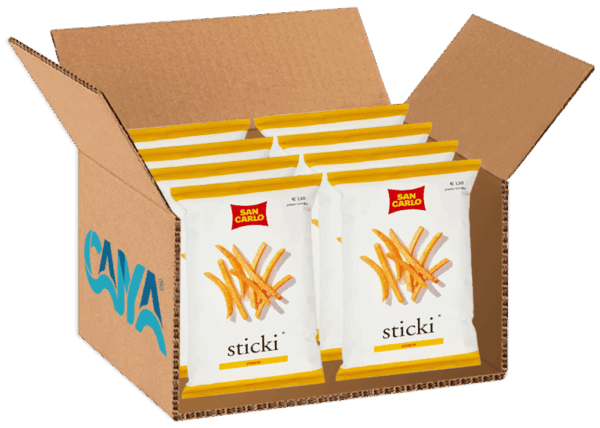 San Carlo Sticki Vivace Patatine Gusto Paprika 70g - immagine 7
