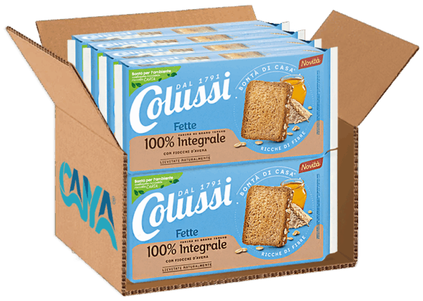 Colussi Fette Biscottate Integrali 425g box