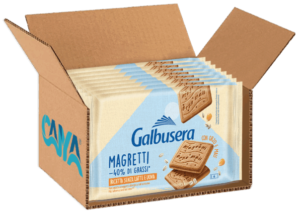 Galbusera Magretti Frollini con Orzo e Mais 350g box