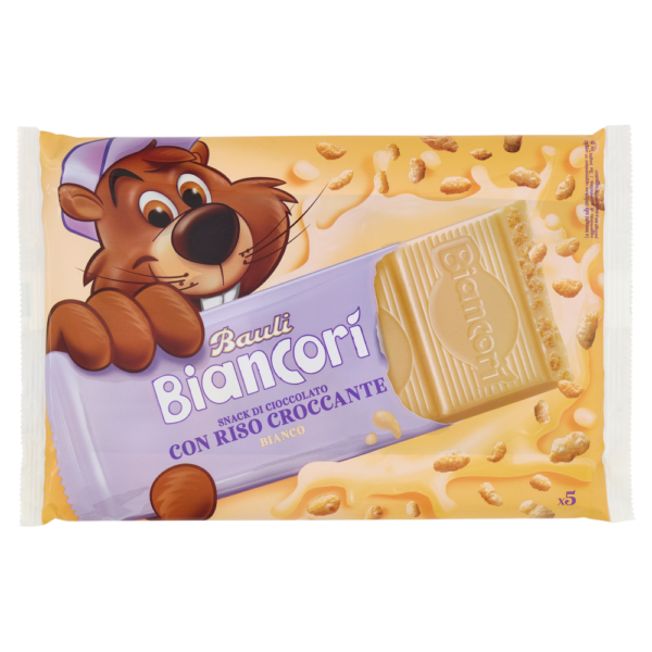 Bauli Biancorì Cioccolato Bianco e Riso Soffiato 110g