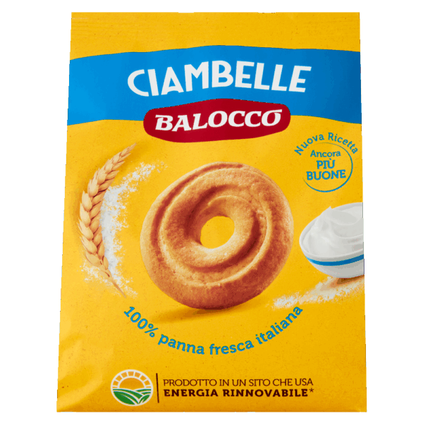 Balocco Biscotti Ciambelle Frollini Classici con Panna Fresca 700g