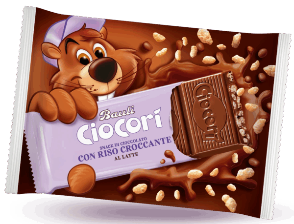 Bauli Ciocorì Cioccolato al Latte e Riso Soffiato 110g