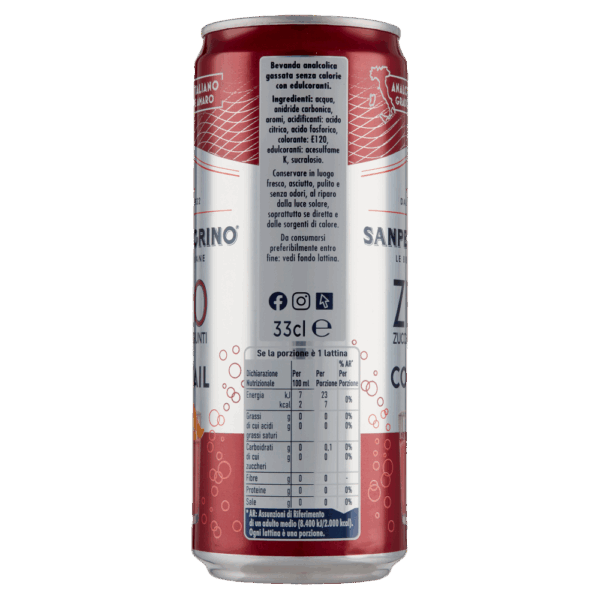 San Pellegrino Cocktail Zero 330ml