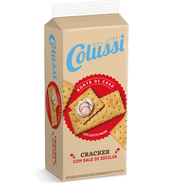Colussi Cracker con Sale di Sicilia 500g