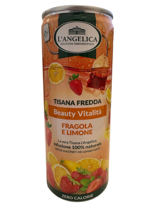 L'Angelica Tisana Fredda Beauty Vitalità Fragola e Limone 240ml