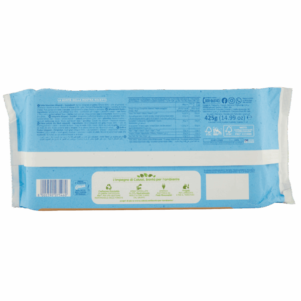 Colussi Fette Biscottate Integrali 425g ingredienti