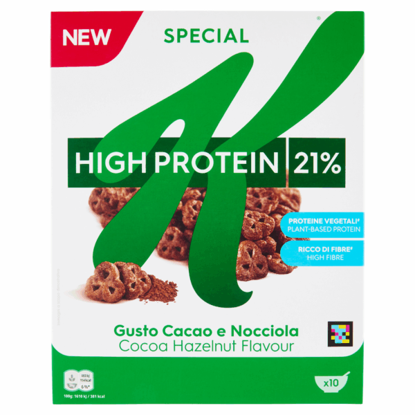 Kellogg's Special K High Protein Cereali gusto Cacao e Nocciola 320g - immagine 2