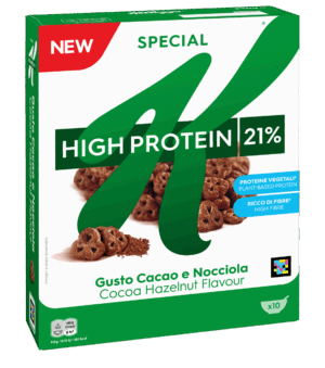Kellogg's Special K High Protein Cereali gusto Cacao e Nocciola 320g